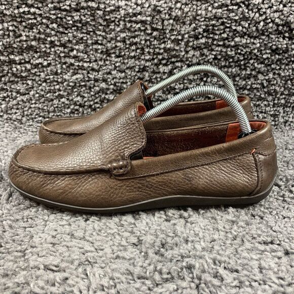 TOMMY BAHAMA Nassau Men’s Loafer 9 D Brown Driving Moccasin Loafers TFM00159 - Picture 1 of 8